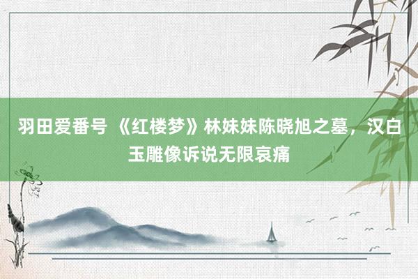 羽田爱番号 《红楼梦》林妹妹陈晓旭之墓，汉白玉雕像诉说无限哀痛